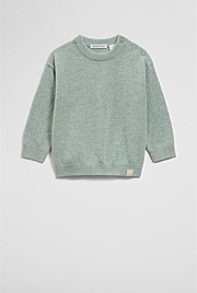 Merino Wool Cashmere Blend Knit