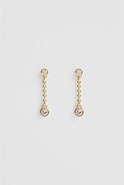 Crystal Drop Earring