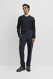 Textured Trouser
