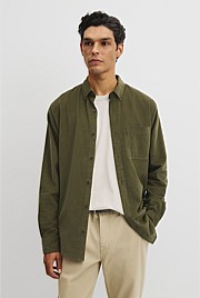 Regular Fit Corduroy Shirt