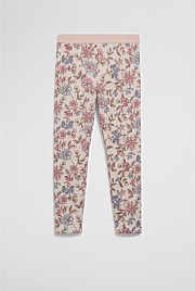Organically Grown Cotton Fleece Lined Legging