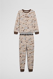 Australian Cotton Bear Print Pyjama