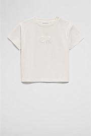 Australian Cotton Short Sleeve Sequin Logo T-Shirt