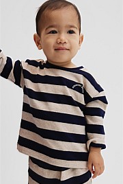 Textured Long Sleeve T-Shirt