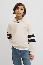 Teen Collared Sweat