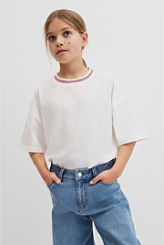 Teen Australian Cotton Short Sleeve Oversized T-Shirt