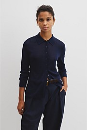 Long Sleeve Knit Shirt