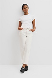 Classic Mid Rise Straight Jean