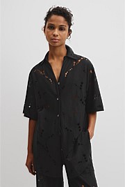 Lace Longline Shirt
