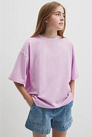 Teen Australian Cotton Short Sleeve Oversized T-Shirt