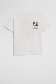 Australian Cotton Relaxed Mountain Short Sleeve T-Shirt