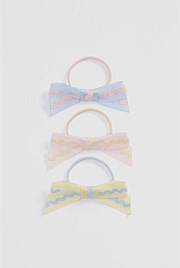 Ric Rac Bow Pack of 3