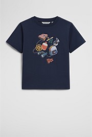 Australian Cotton Relaxed Adventure Short Sleeve T-Shirt