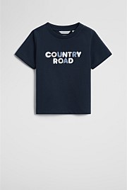 Australian Cotton Short Sleeve Boucle Tee