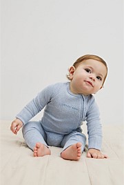 Organically Grown Cotton Waffle Jumpsuit