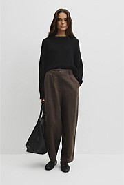 Tapered Linen Pant