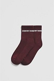 Australian Cotton Blend CR Sport Quarter Crew Sock