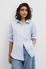 Oversized Linen Shirt