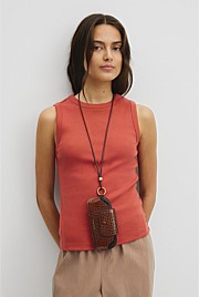 Australian Cotton High Neck Tank