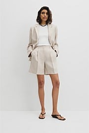 Longline Linen Short