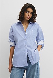 Stripe Poplin Shirt