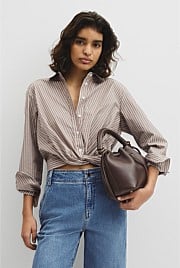 Twist Crop Shirt
