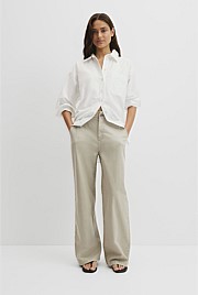 Refined High Rise Wide Leg Jean