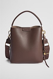 Spliced Bucket Bag