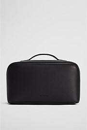 Branded Detail Large Convertible Cosmetic Case