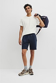Textured Drawstring Short