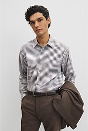 Regular Fit Cotton Gingham Shirt