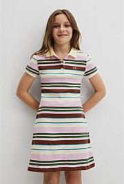 Teen Australian Cotton Short Sleeve Collar Polo Dress