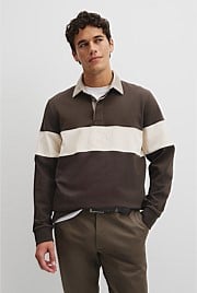 Australian Cotton Panel Rugby Polo