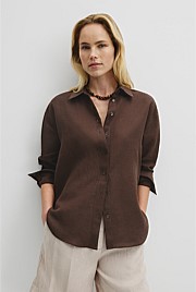 Oversized Linen Shirt