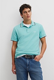 Australian Cotton CR Logo Pique Polo