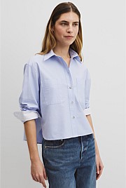 Crop Pocket Shirt