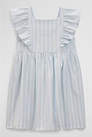 Sleeveless Frill Jersey Dress