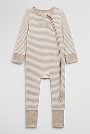 Stripe Rib Jumpsuit