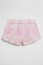 Gingham Short