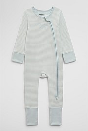 Stripe Rib Jumpsuit