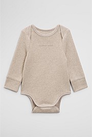 Long Sleeve Envelope Rib Bodysuit
