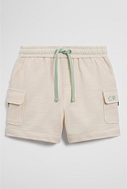 Organically Grown Cotton Soft Cargo Pant Short