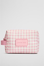 Gingham Wash Bag