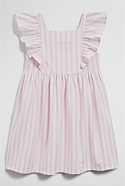 Sleeveless Frill Jersey Dress