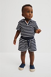 Stripe Terry Short