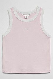Sleeveless Ribbed Tank