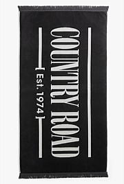 Australian Cotton Logo Beach Towel