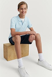 Teen Recycled Cotton Polo Shirt