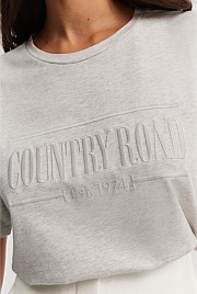 Verified Australian Cotton Heritage Embroidered T-Shirt