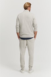 Verified Australian Cotton Half Zip Heritage Sweat